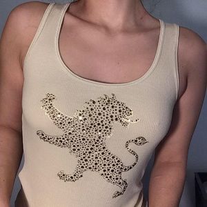 Beautifully studded slim tank